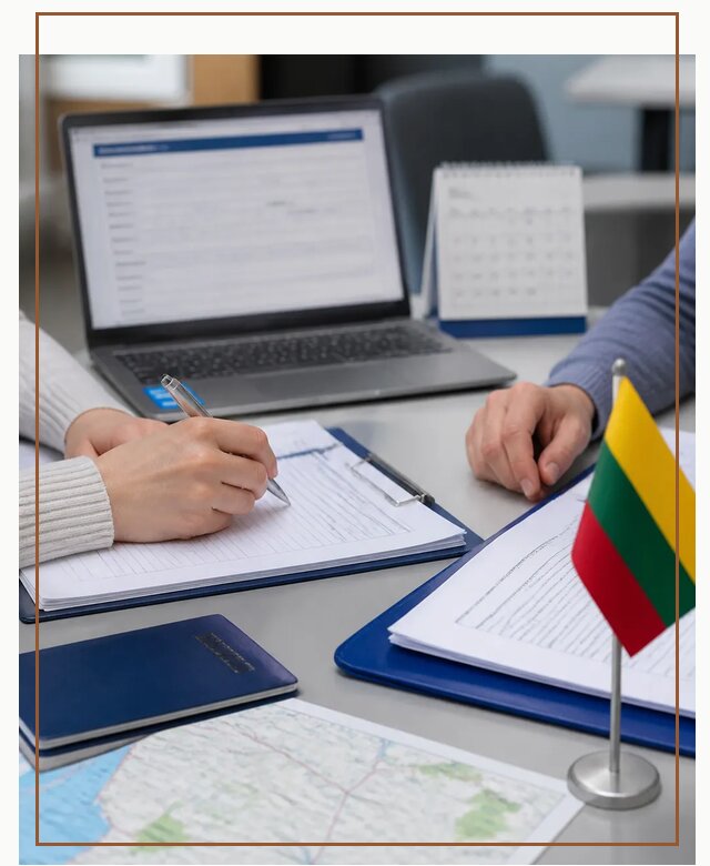 Профессиональное оформление визы в Литву для поездки в Ступине