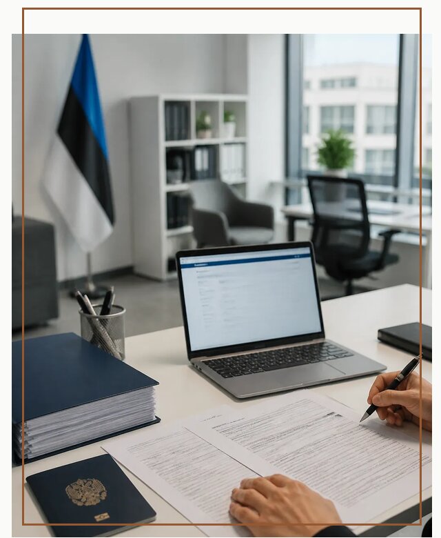 Оформление ВНЖ в Эстонии для переезда и легального проживания в Ступине