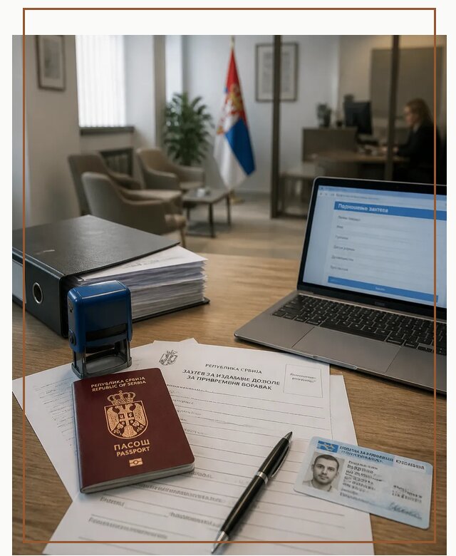 Оформление ПМЖ в Сербии для переезда в Ступине под ключ