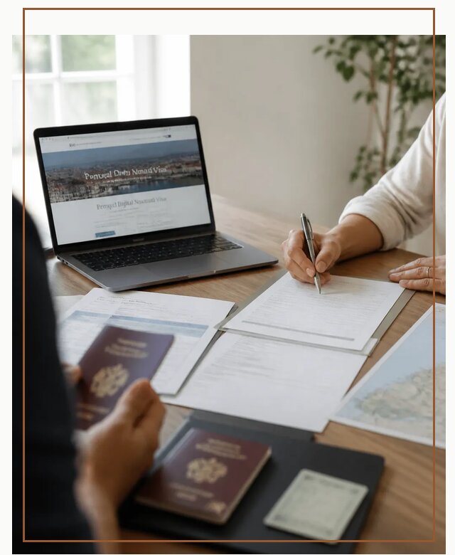 Оформление Digital Nomad и ВНЖ Португалии в Ступине