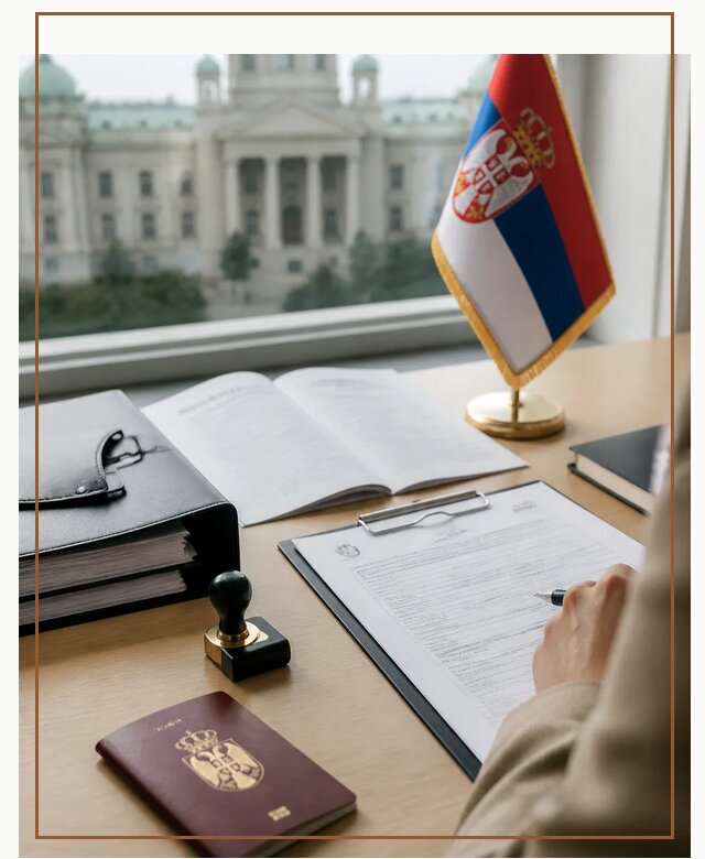 Оформление гражданства Сербии под ключ для переезда в Ступине