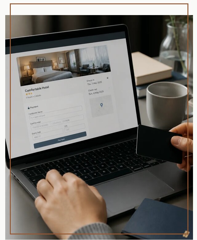 Оплата бронирования Booking в Ступине по цене от 4677 р. | Гиперактив-Стп